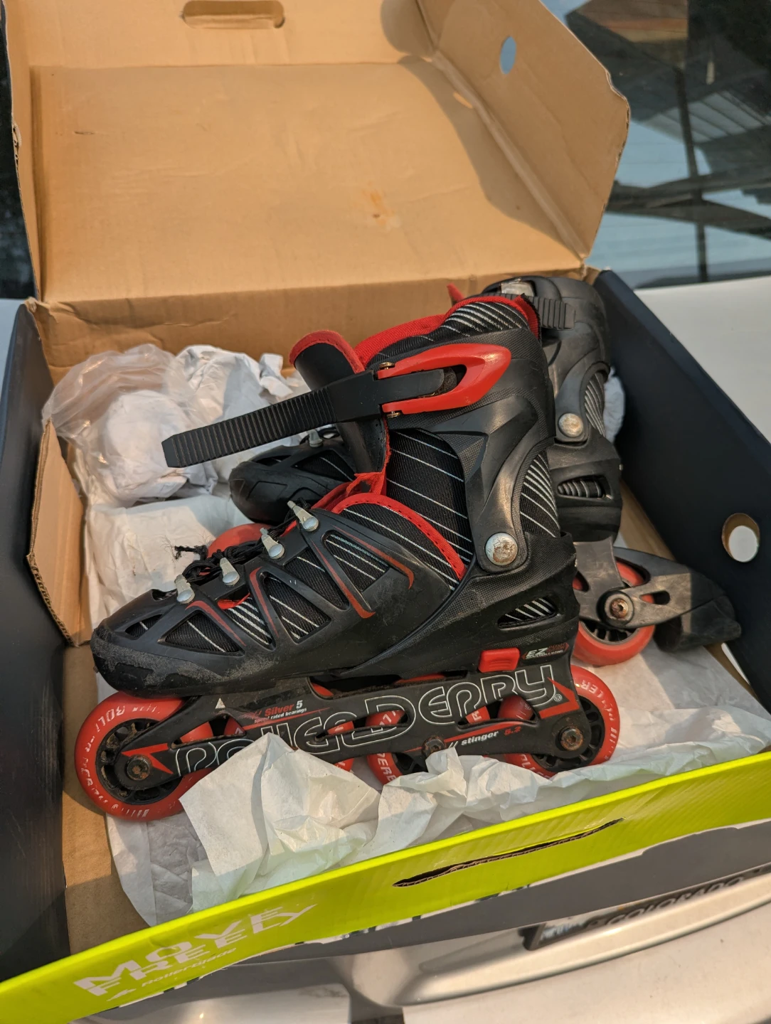 Rollerblade Microblade Inline Skates Kids size 5-8 - photo 2