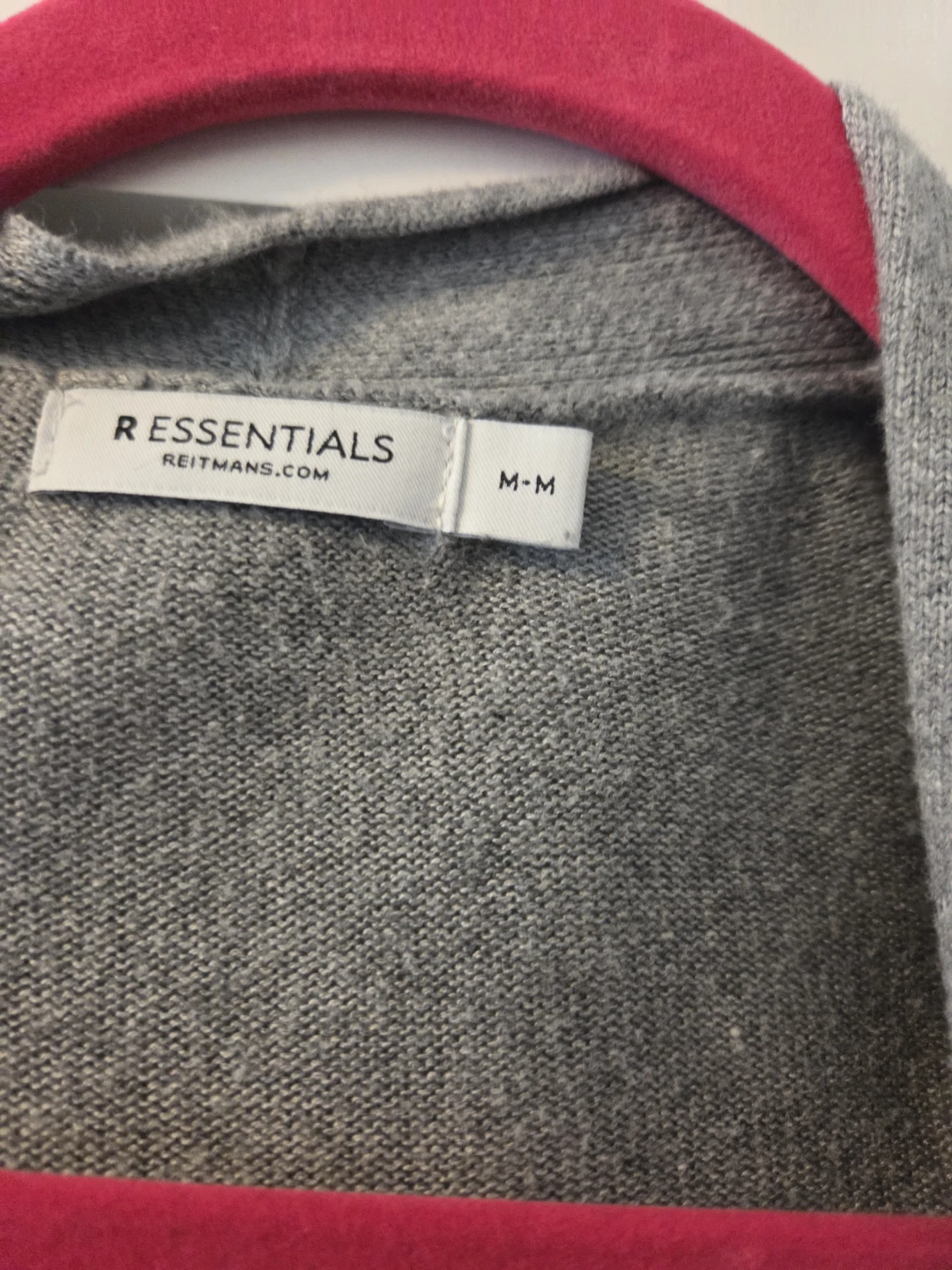 R Essentials Grey Cardigan Sweater - photo 2
