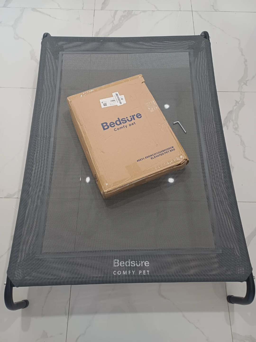 Bedsure Comfy Pet Elevated Pet Bed