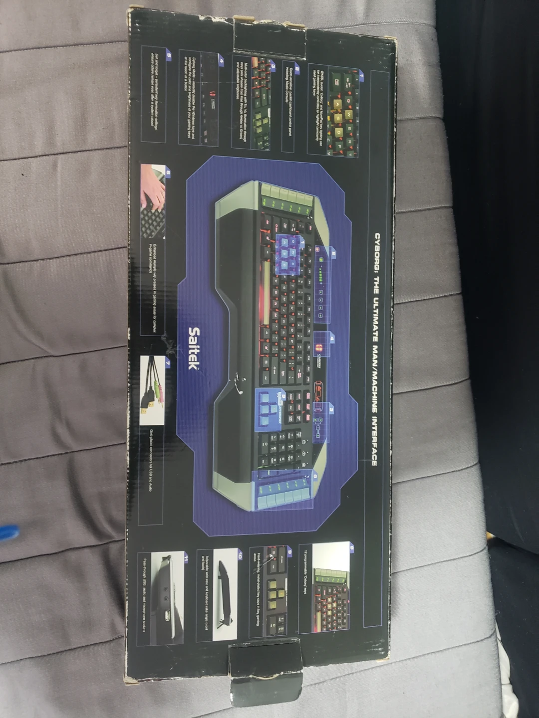 Saitek cyborg gaming keyboard. - photo 2
