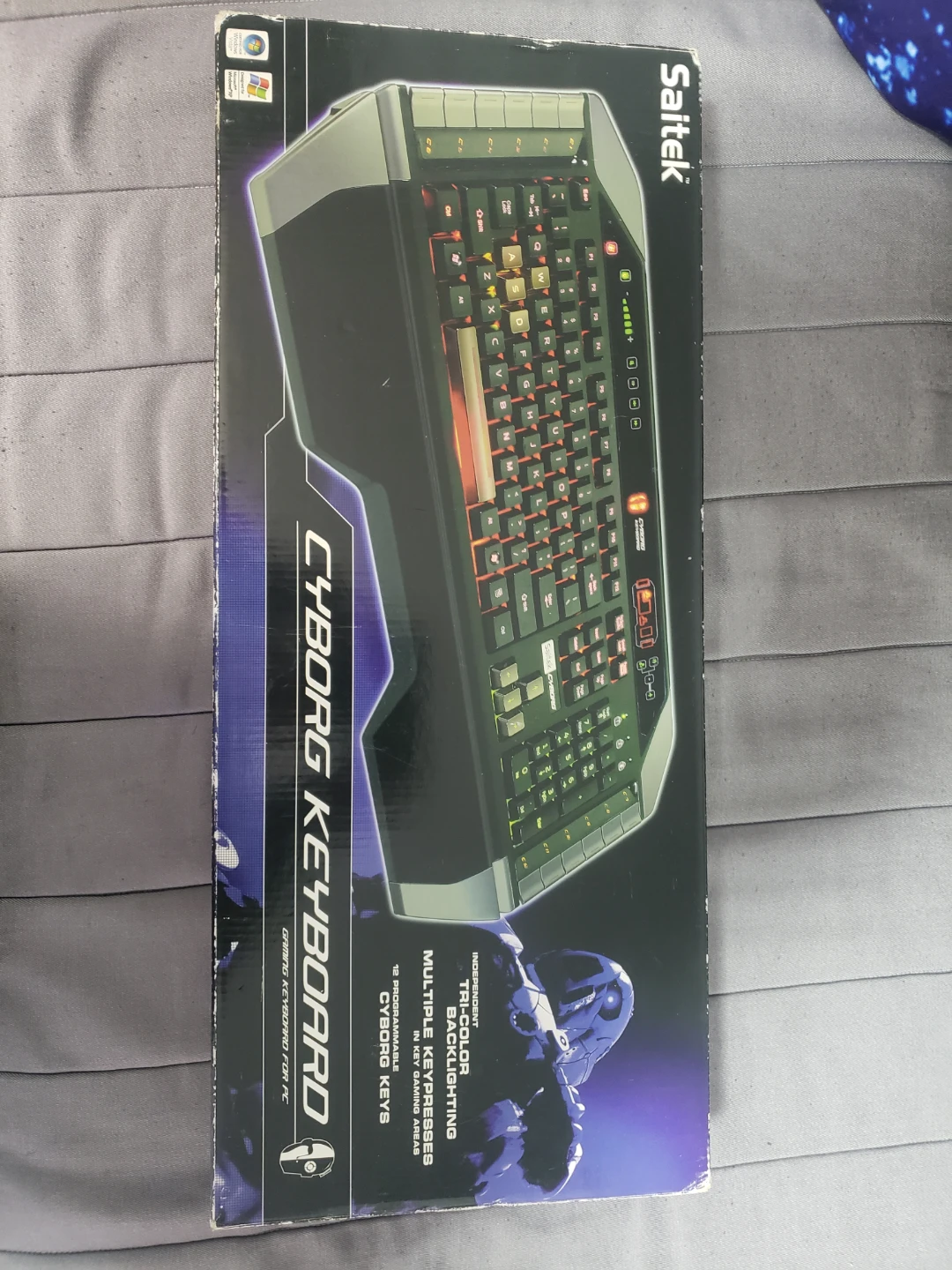 Saitek cyborg gaming keyboard. - photo 3
