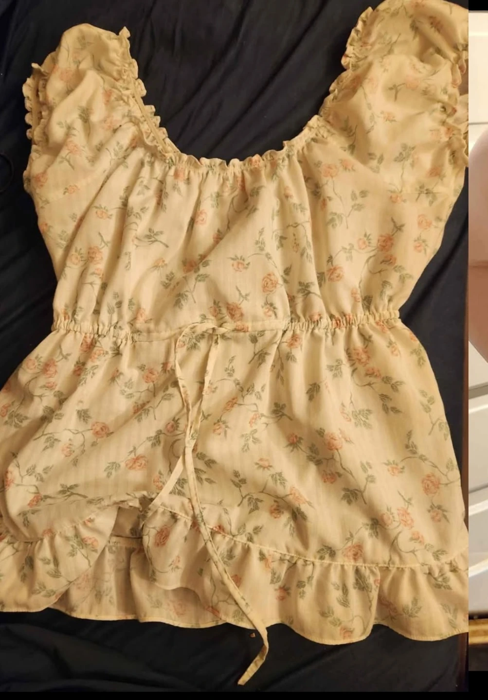 Designer peasant blouse: made in Vancouver