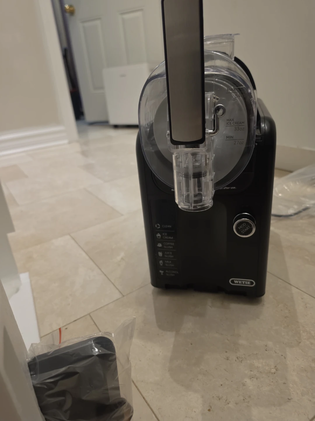WETIE ce Cream & Slushie Maker Machine New Open Box