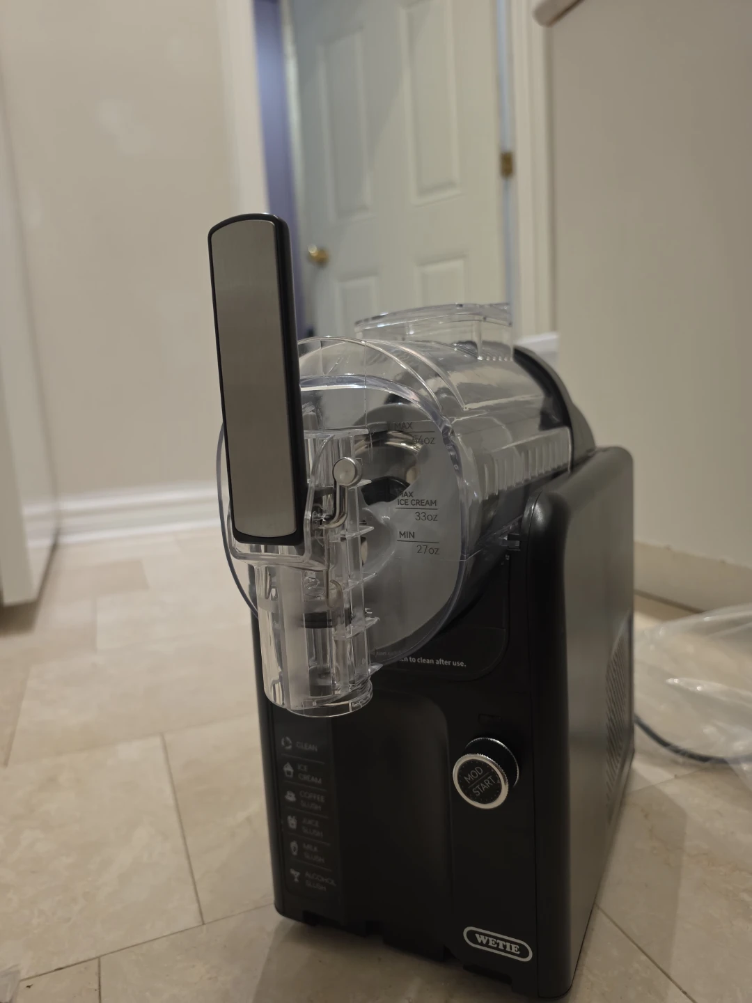 WETIE ce Cream & Slushie Maker Machine New Open Box - photo 3
