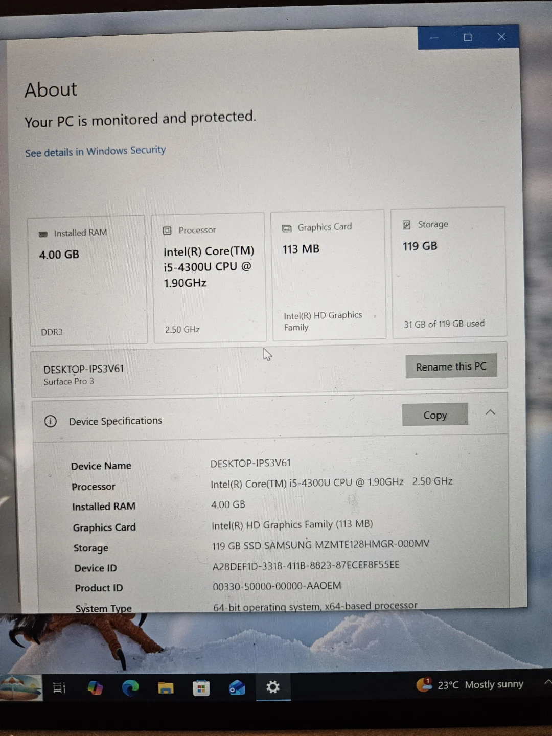 Microsoft Surface Pro 3 Tablet with Keyboard - 128GB - photo 2
