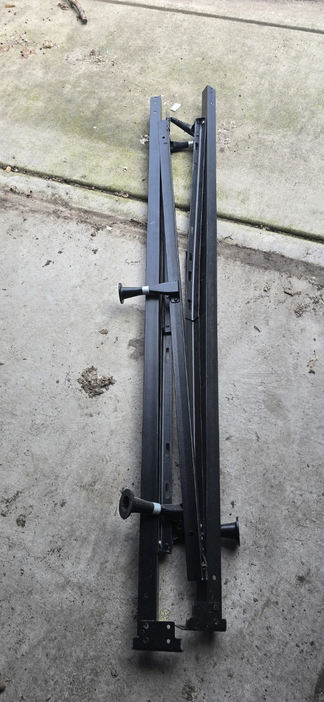 Black Metal Bed Frame