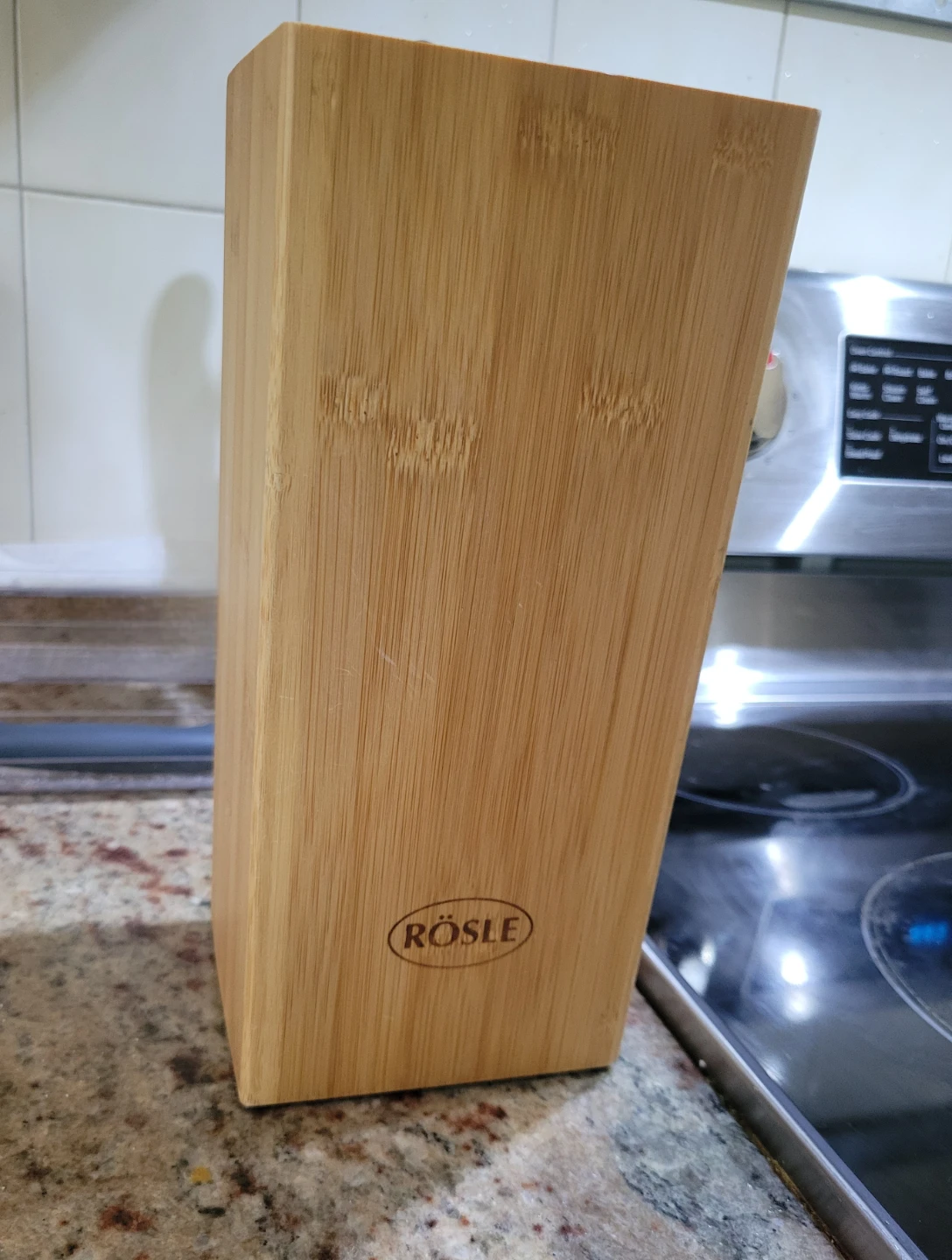 High Quality Bamboo Knife Block holds upto 8 - photo 3