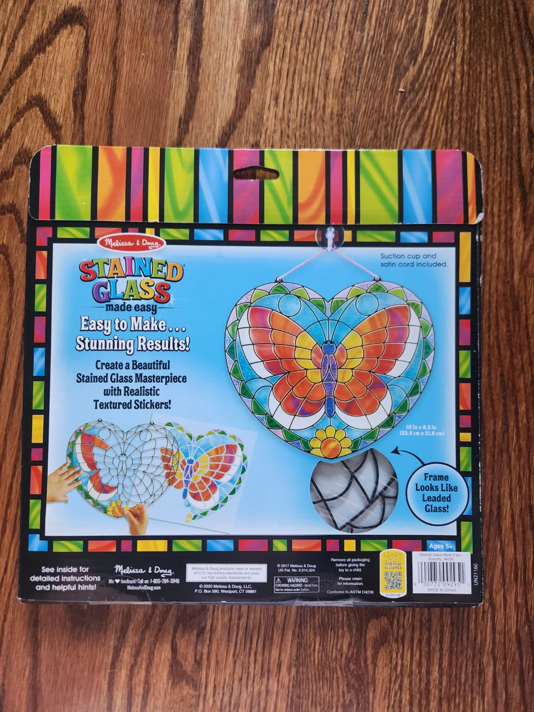 Melissa & Doug Stained Glass Butterfly Art Kit - photo 2