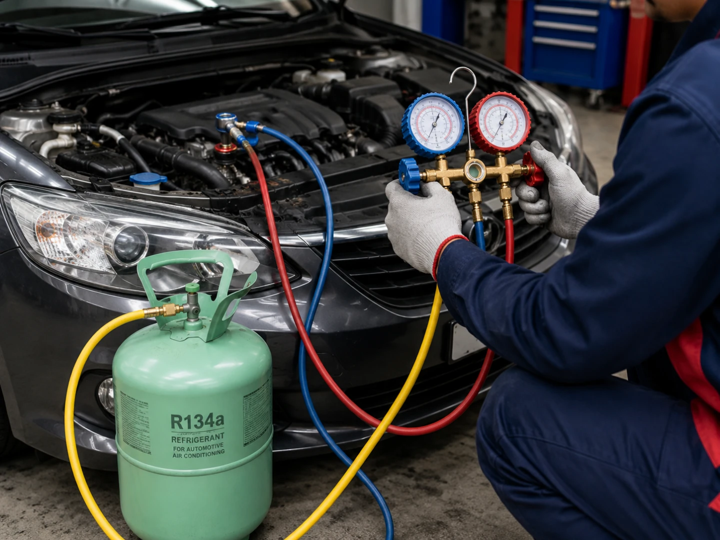AC gas refills