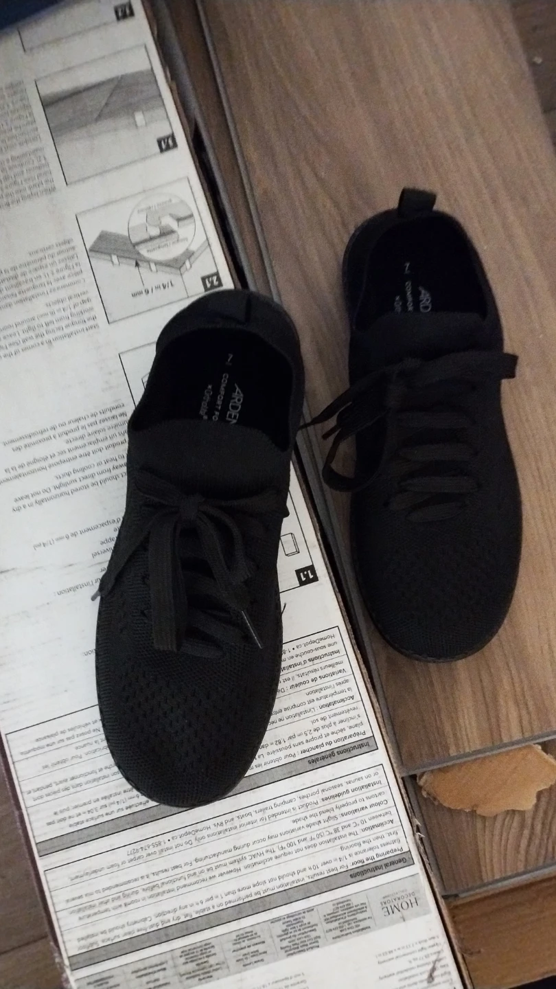 Ardene Comfort Foam Black Sneakers - photo 2