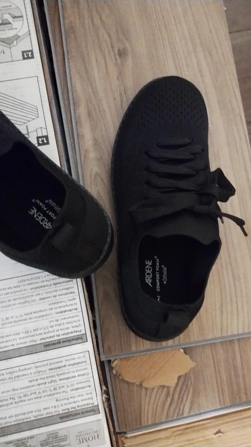 Ardene Comfort Foam Black Sneakers - photo 4