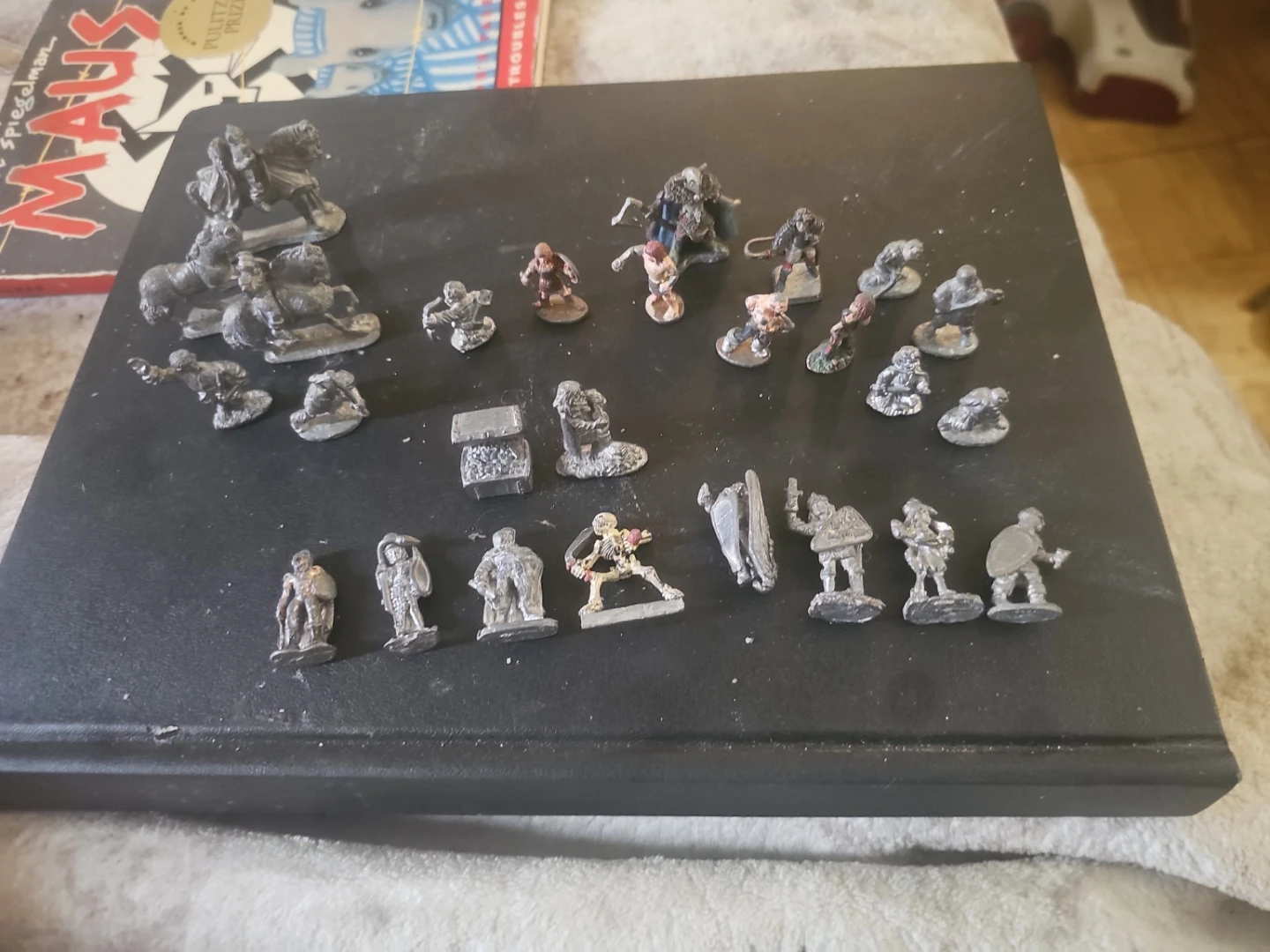 Miniature Metal Figures - Fantasy Lot 1979 D and