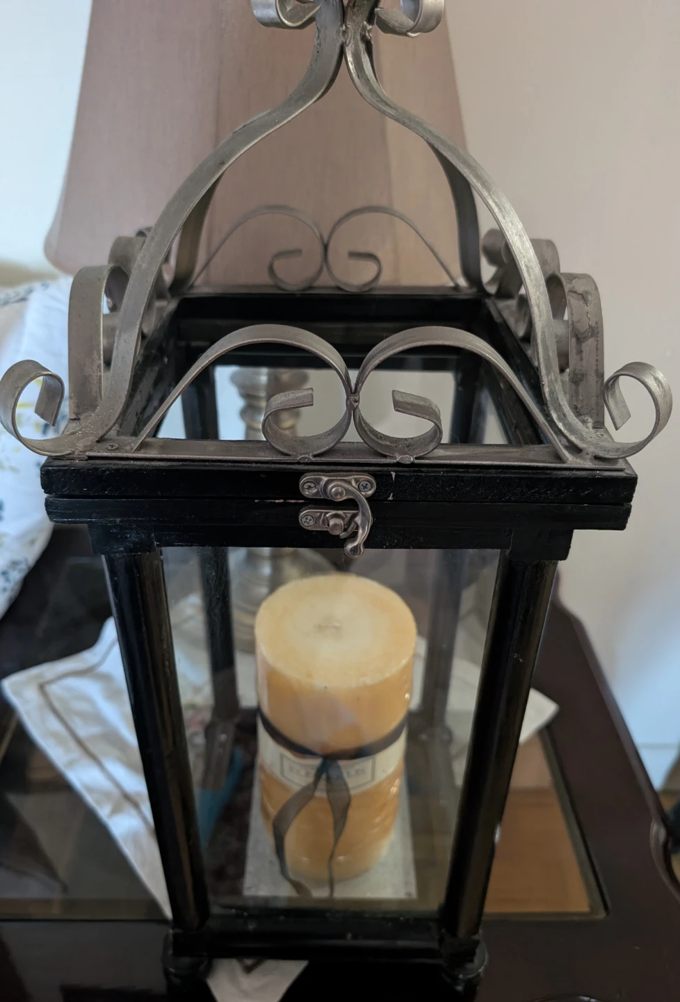 Decorative Lantern with Candle - photo 2