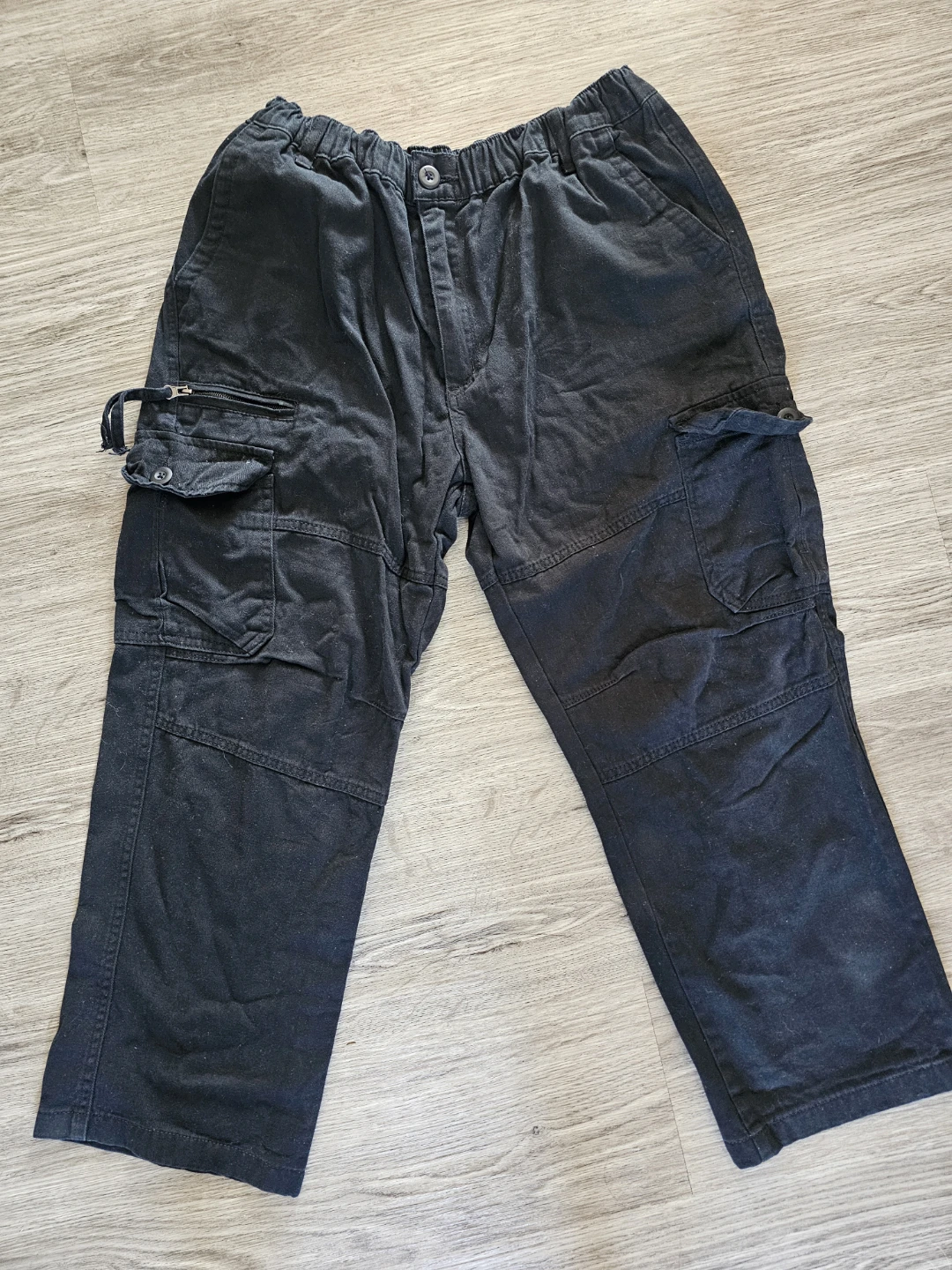Black Cargo Pants