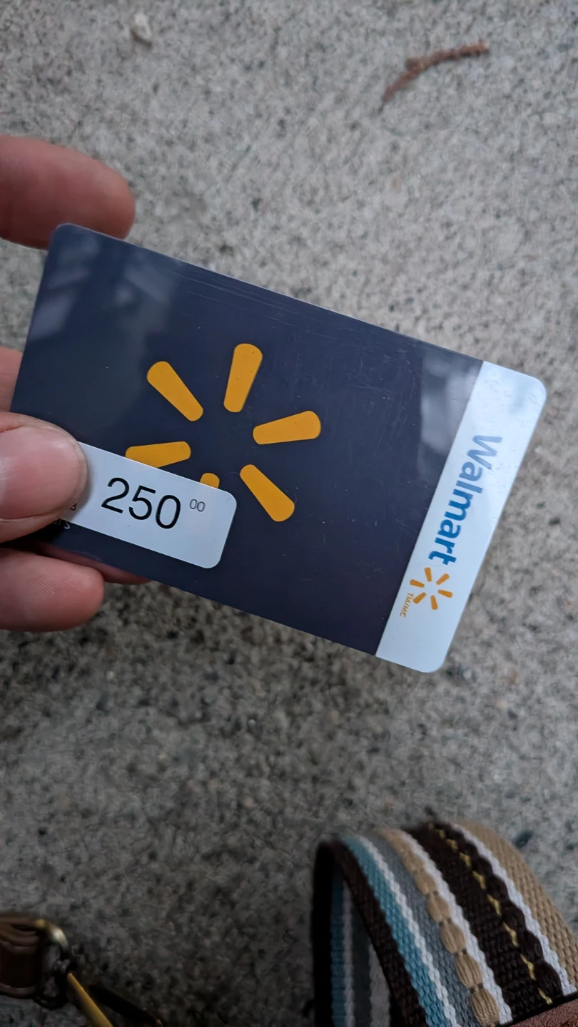 Walmart Gift Card - $250