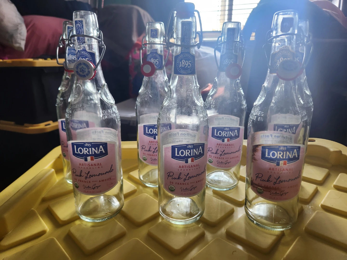 Lorina Pink Lemonade Sparkling Drinks - Set of 7