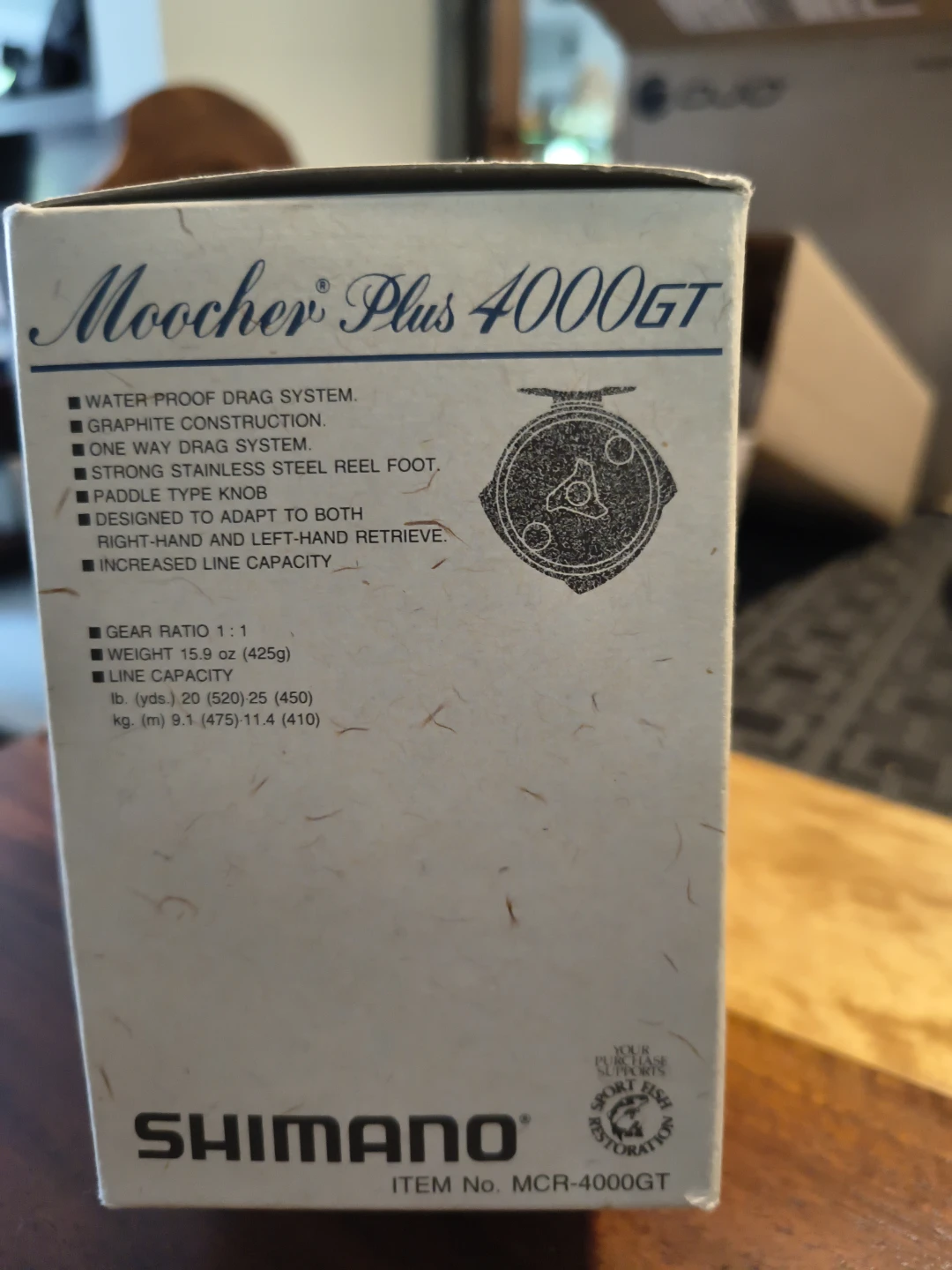 Shimano Moocher Plus 4000GT Fishing Reel - photo 3