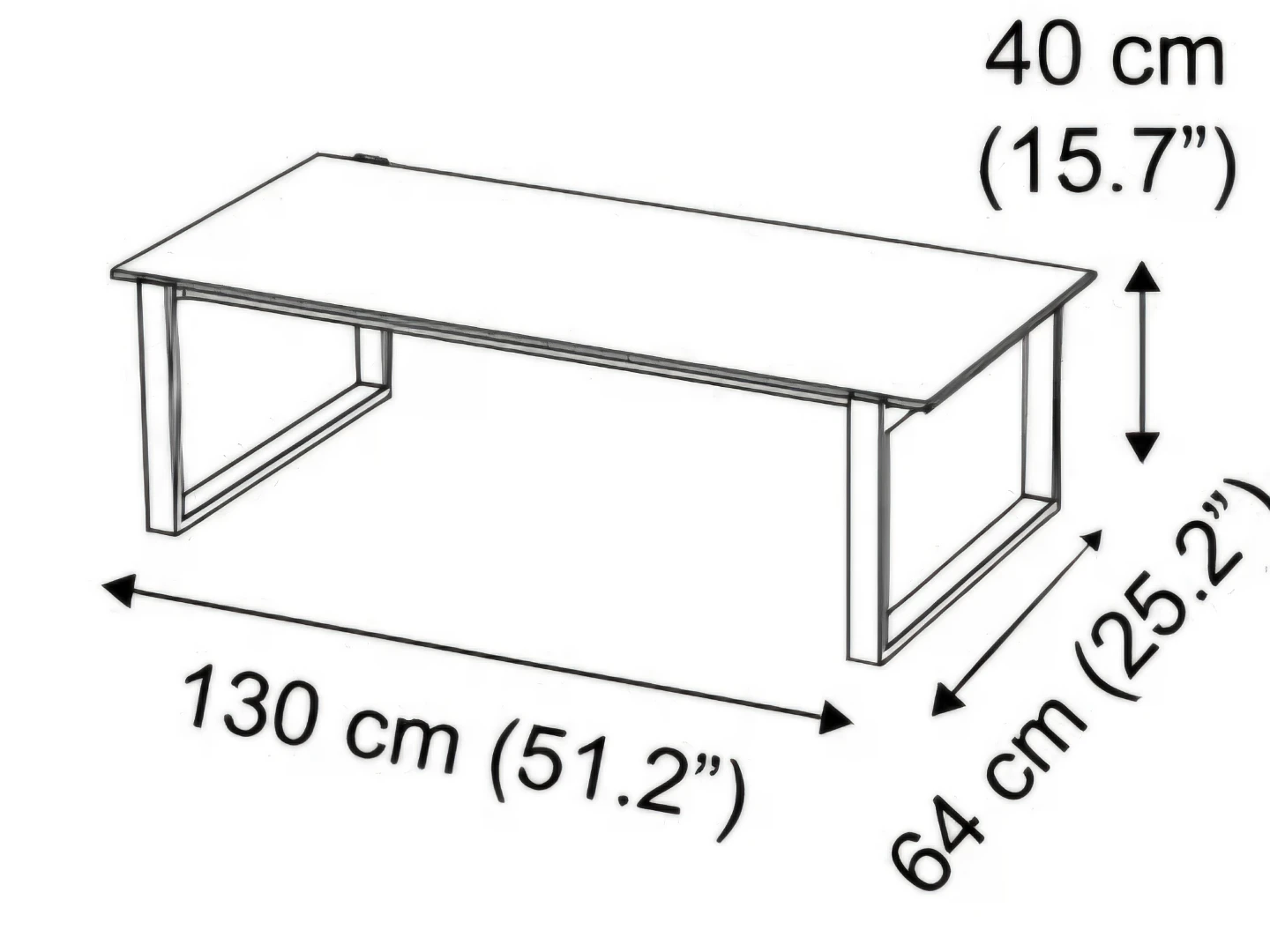 Vonge Patio Coffee Table Only - photo 2