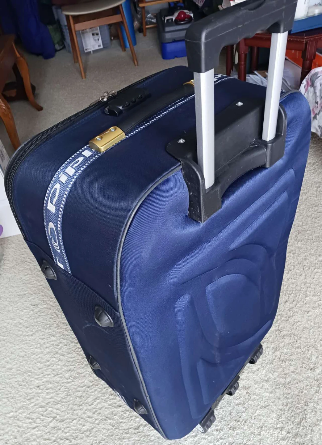 Blue Samsonite 31" Check-in Spinner Luggage - photo 4