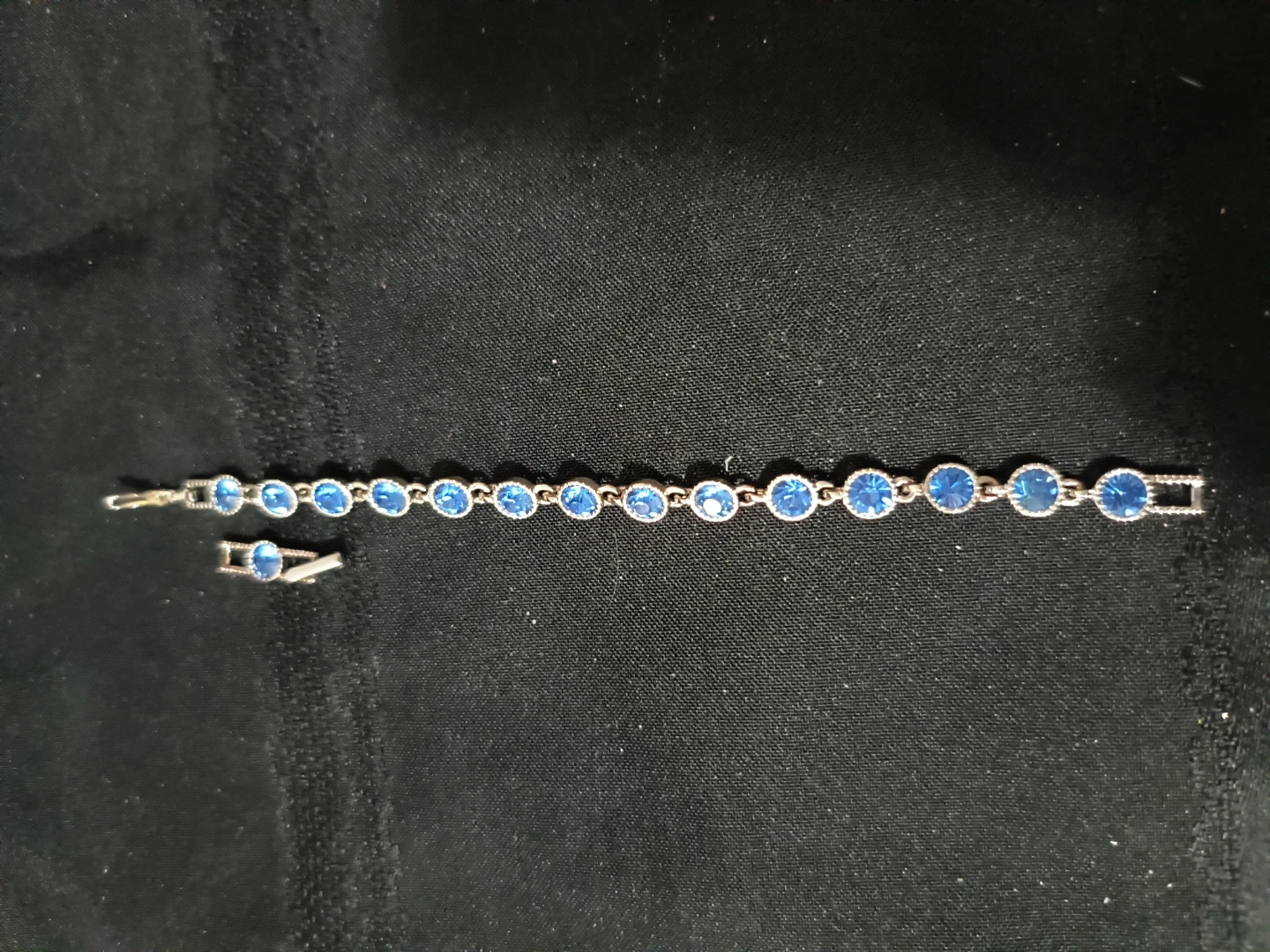 Blue Gemstone Bracelet