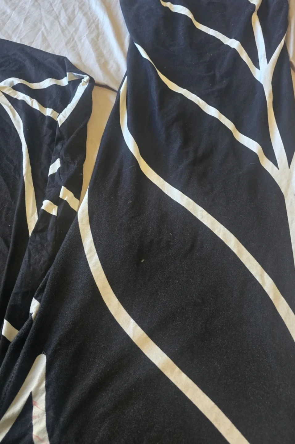 Black & White Striped reclyner sofa and chair covers - photo 3