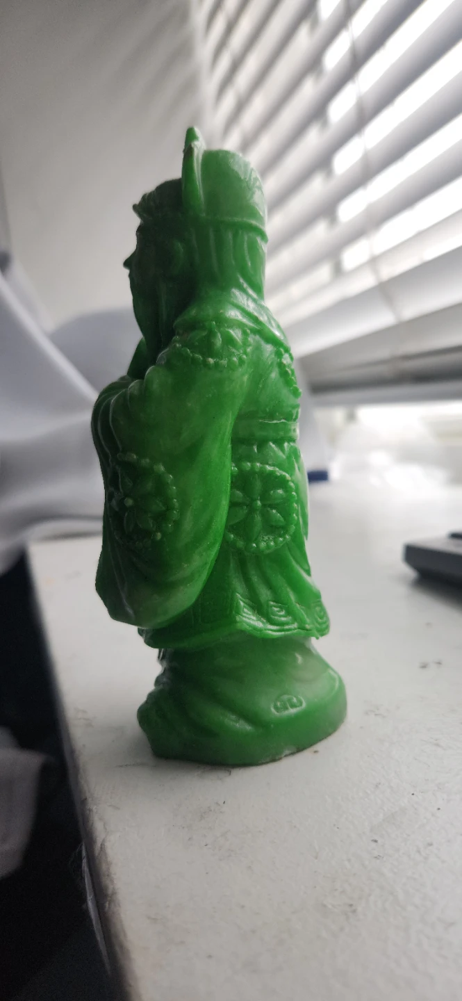 Jade Lucky God Figurine | Good Fortune | $100 - photo 2