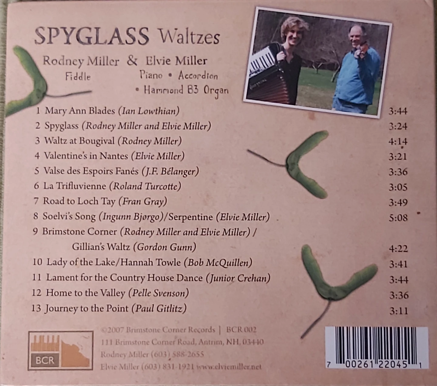 SPYGLASS Waltzes by Rodney Miller & Elvie Miller - photo 2