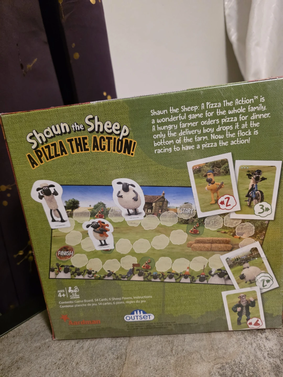 Shaun the sheep pizza gameboard brand new - photo 2