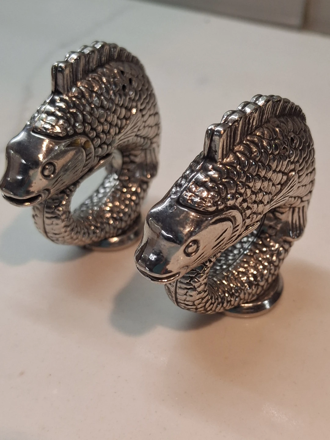 Vintage Fish Salt and Pepper Shakers