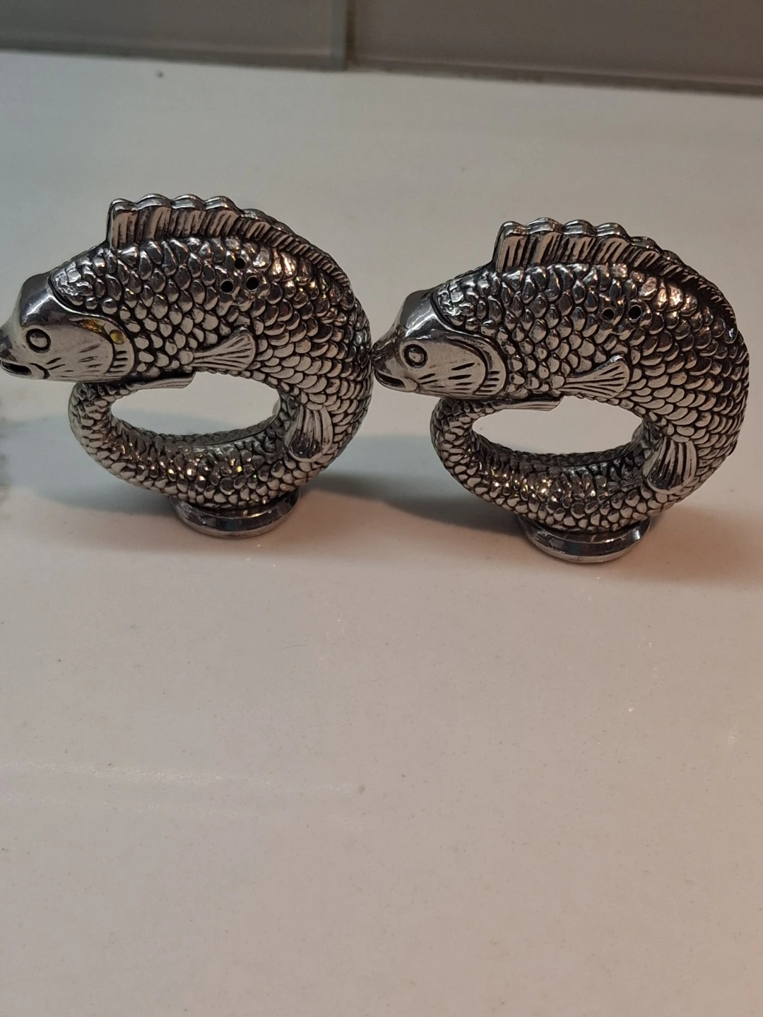 Vintage Fish Salt and Pepper Shakers - photo 2