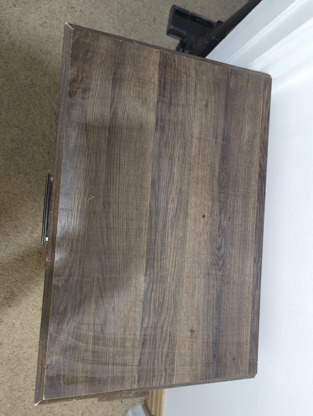 Dark Wood Nightstand - photo 2