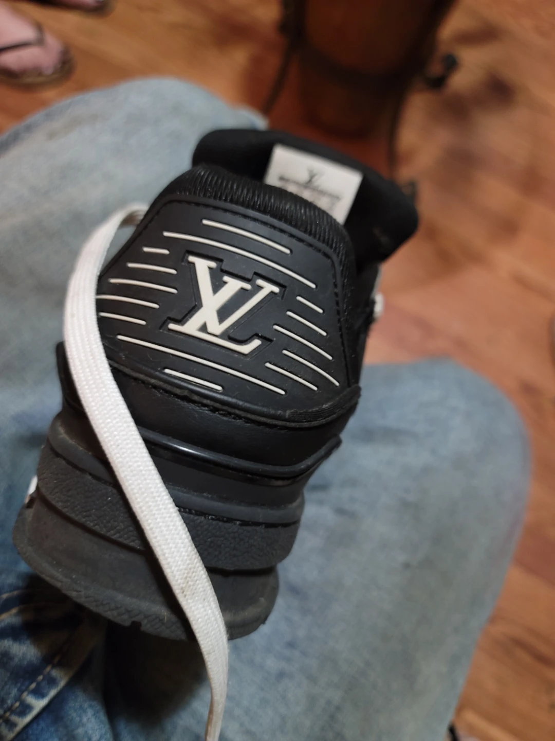 Louis Vuitton Black Sneakers - photo 3