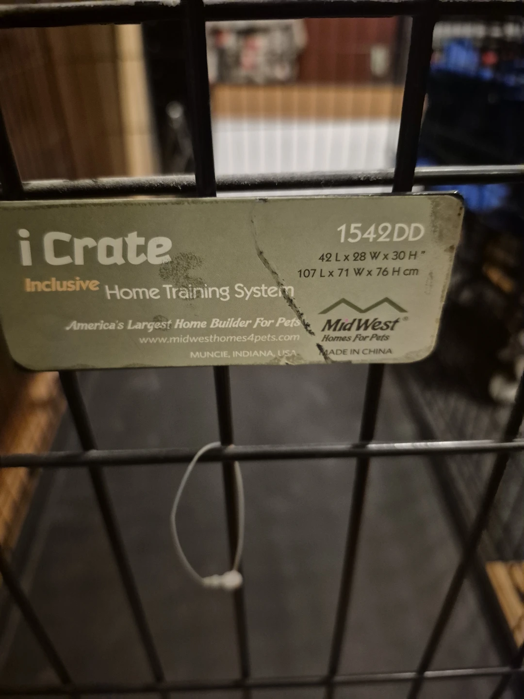iCrate Home Training System Dog Crate 1542DD - photo 2