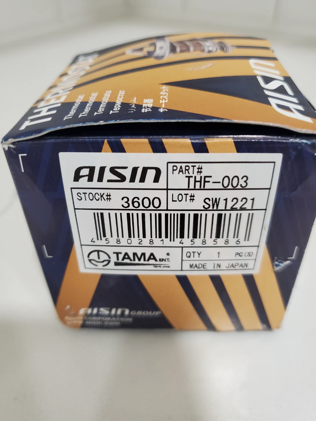 Aisin thermostat. Part # THF-003. - photo 2