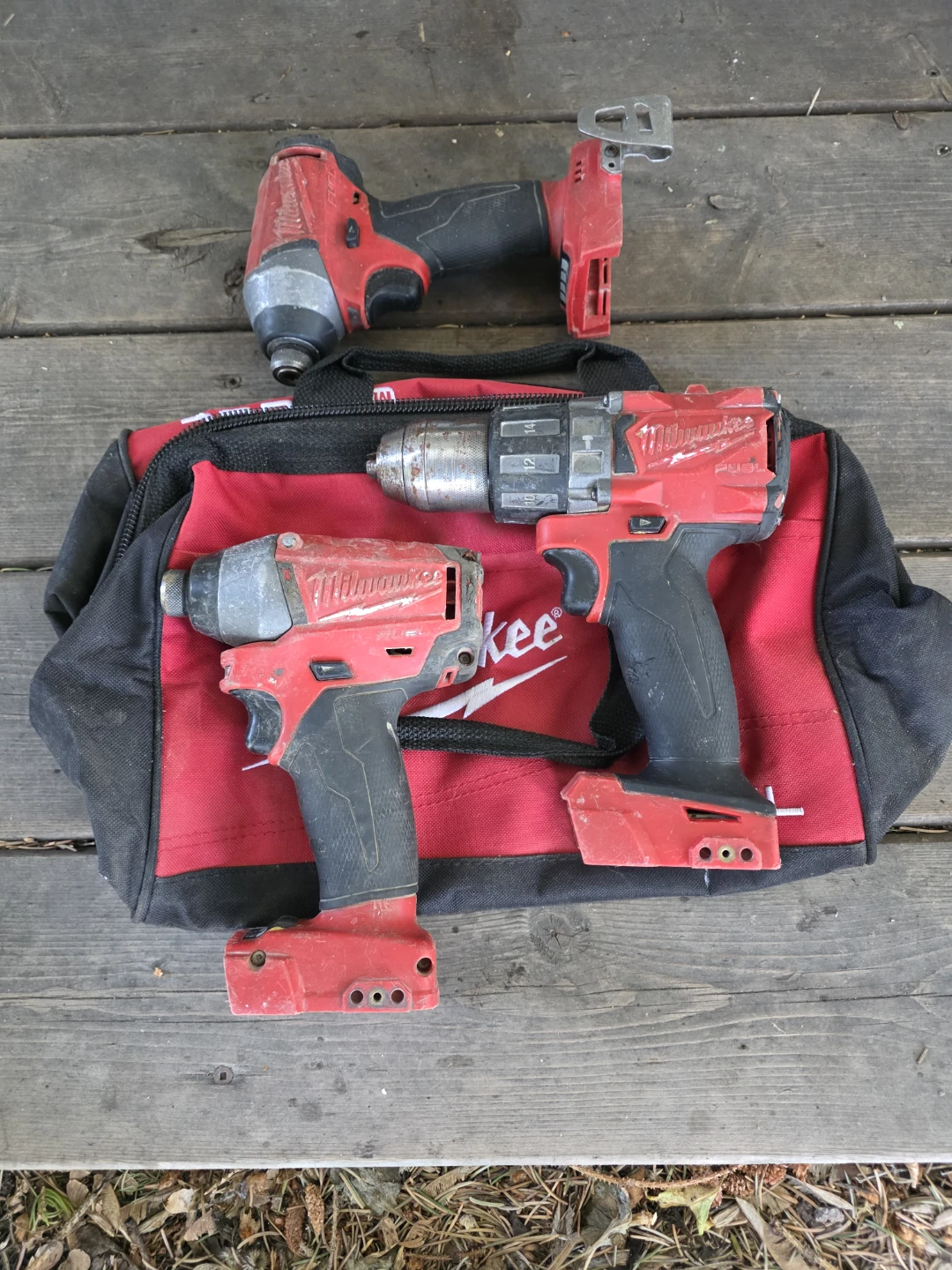 Milwaukee m18 drill and impact
