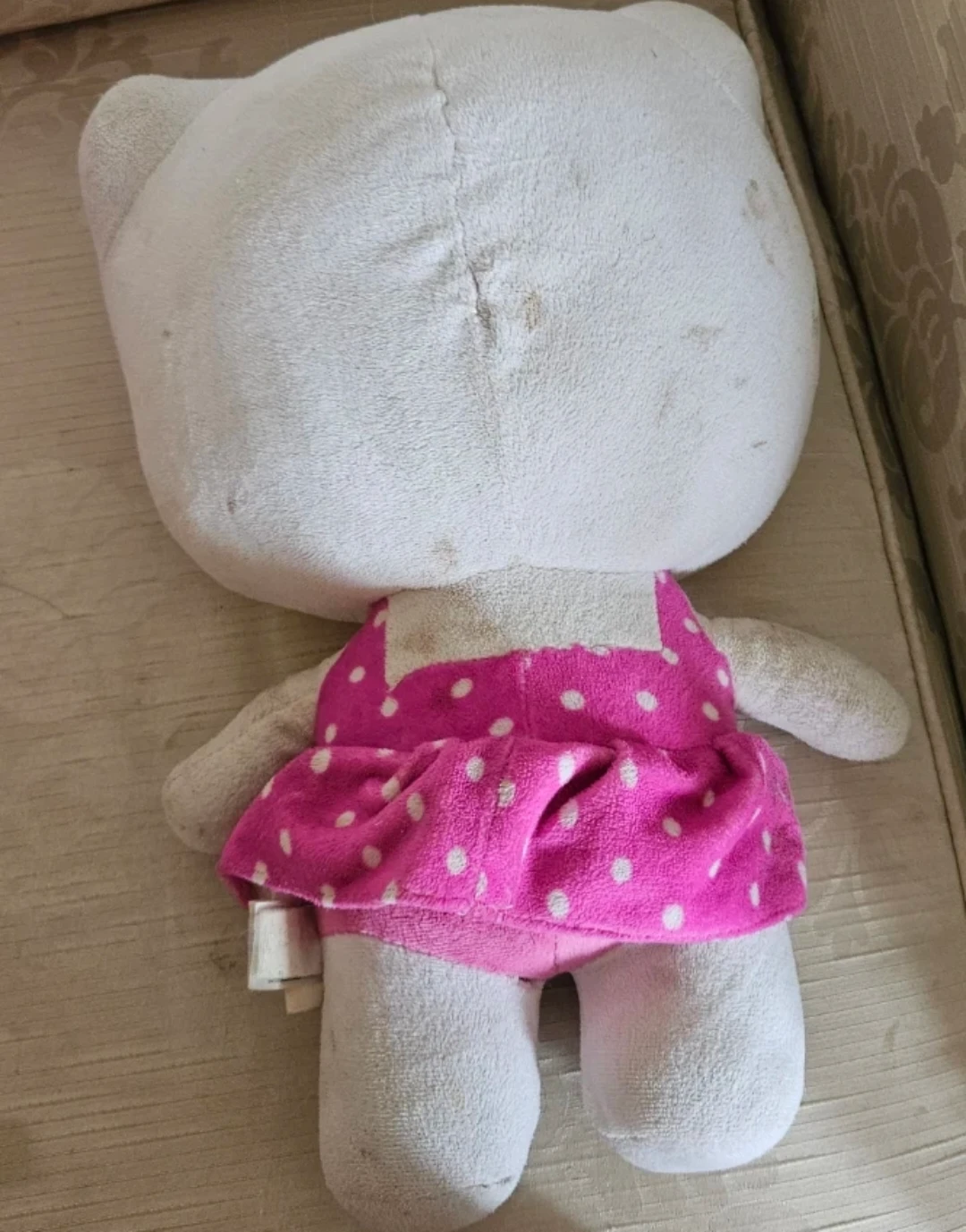 Hello Kitty Plush Toy with Pink Polka Dot Dress - photo 2