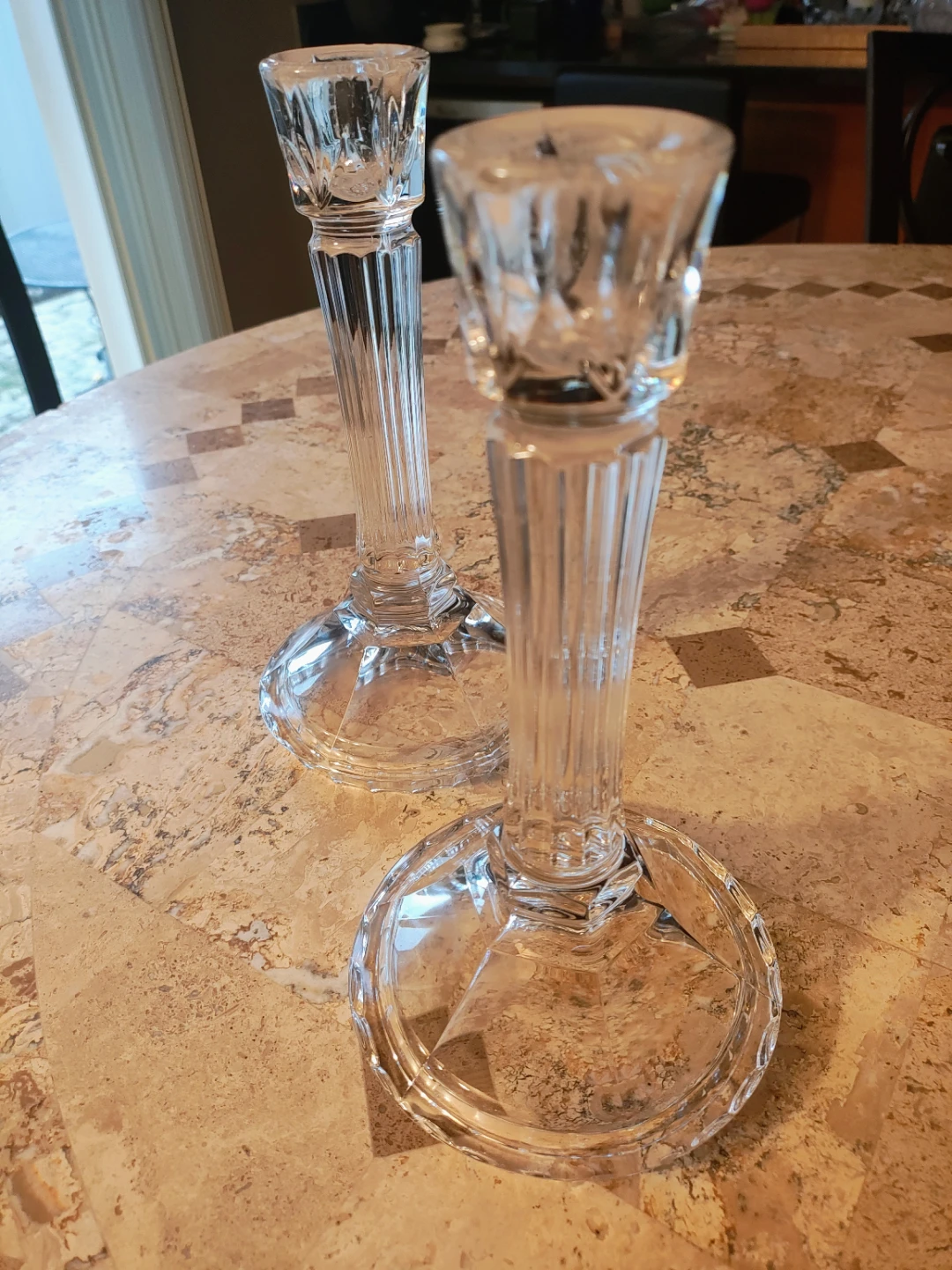 Crystal Candlestick Holders - photo 2