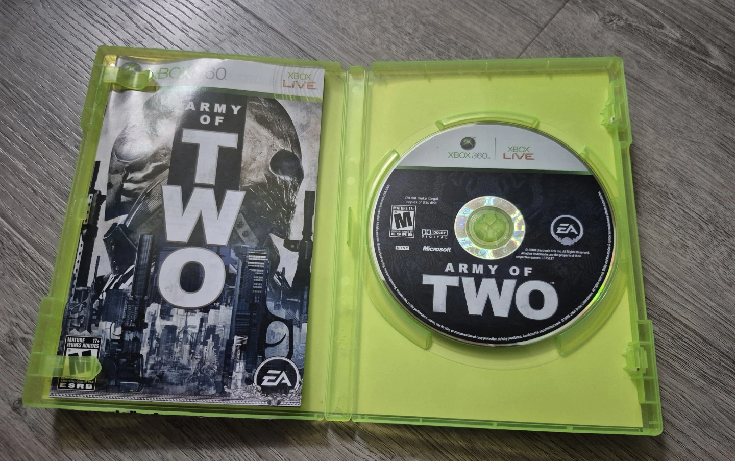 Army of Two Xbox 360 Game - photo 2