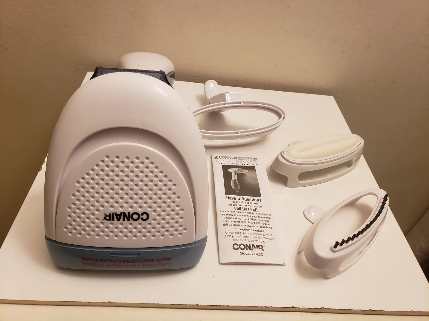 Brand new Conair ExtremeSteam Fabric Steamer GS23C - photo 3