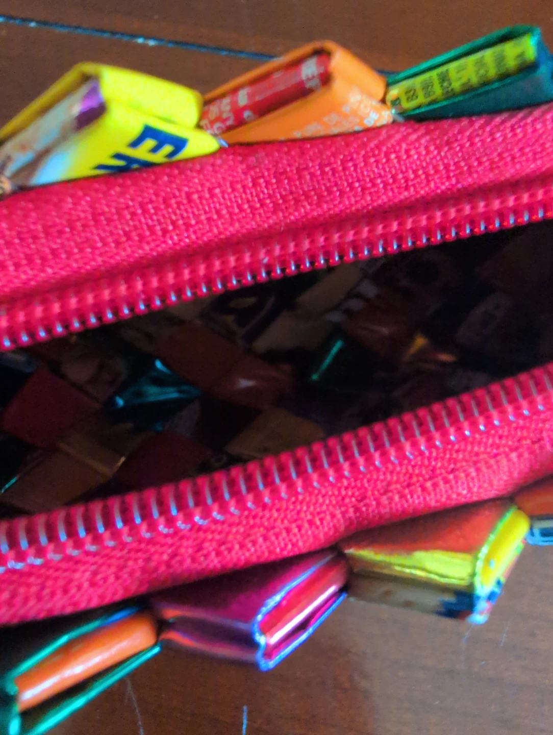 Woven Candy Wrapper Purse - photo 3