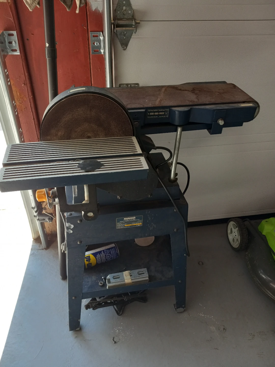 Mastercraft Disc and Belt Sander