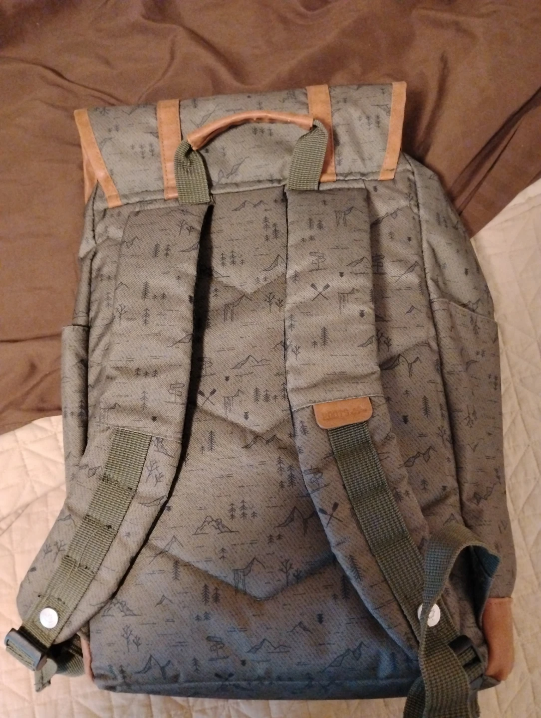 Roots Backpack - Nature Print - photo 2