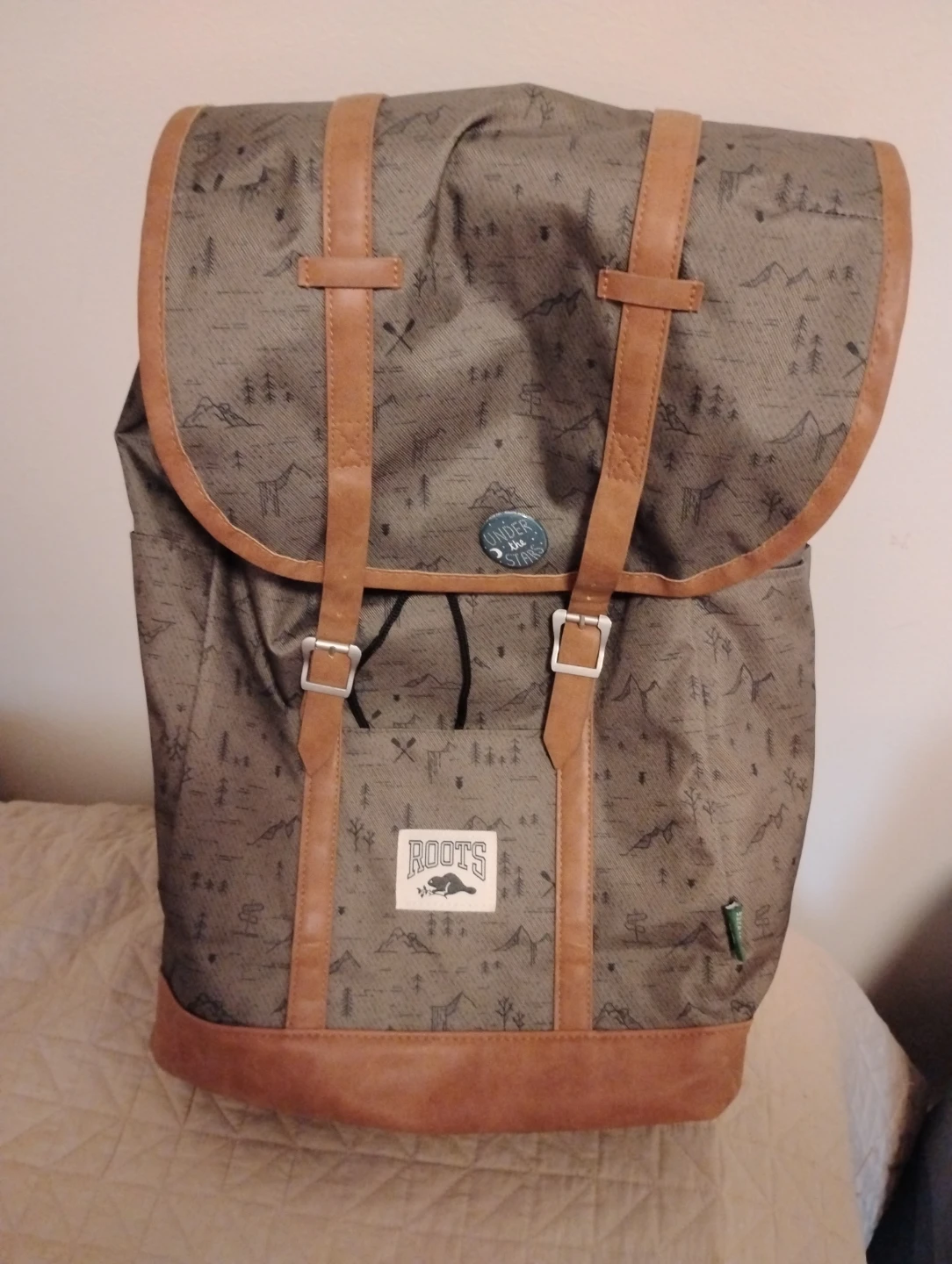 Roots Backpack - Nature Print - photo 3