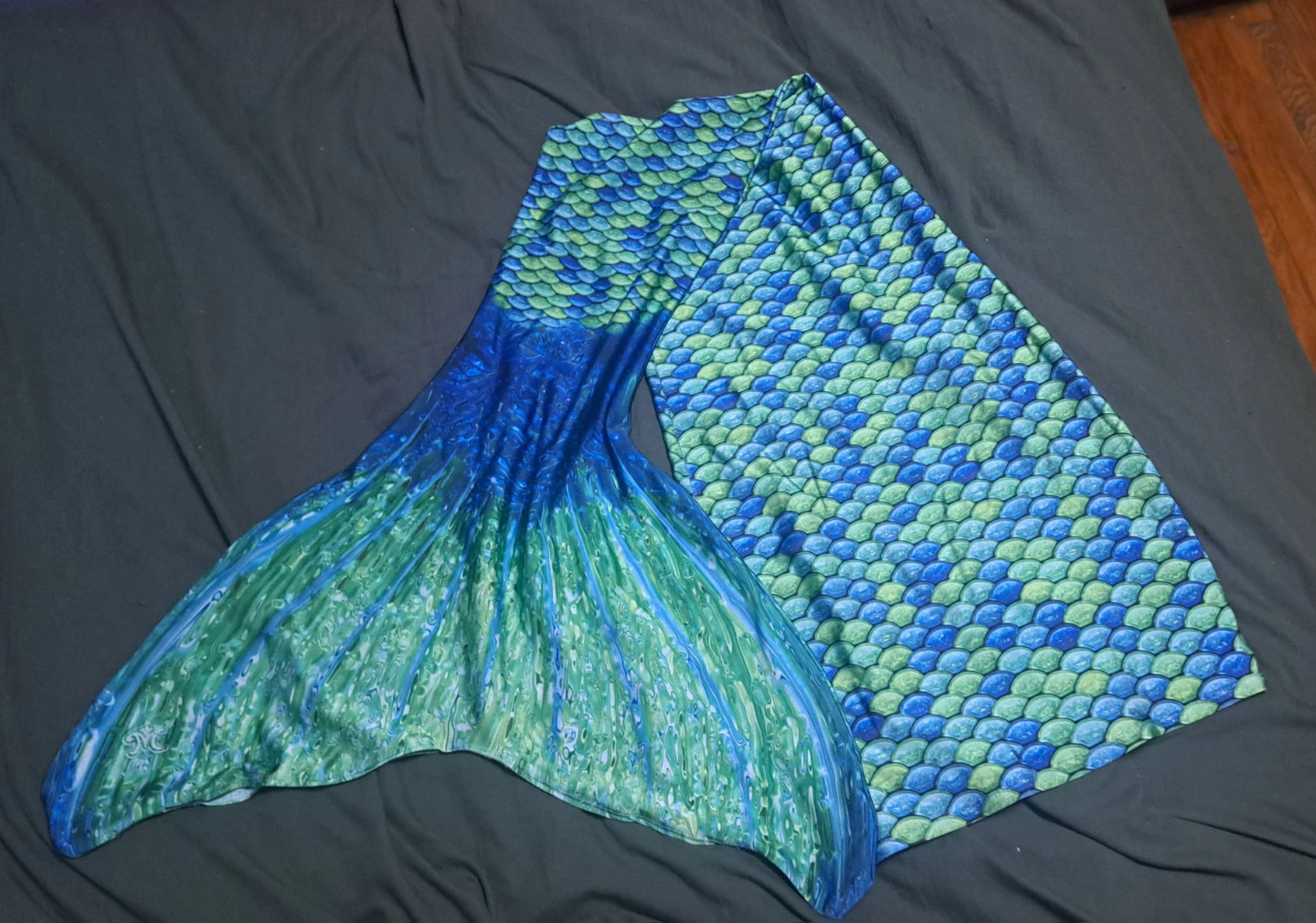 Fin Fun Mermaid Tail - Aussie Green Youth X-Large (child 12) - photo 3