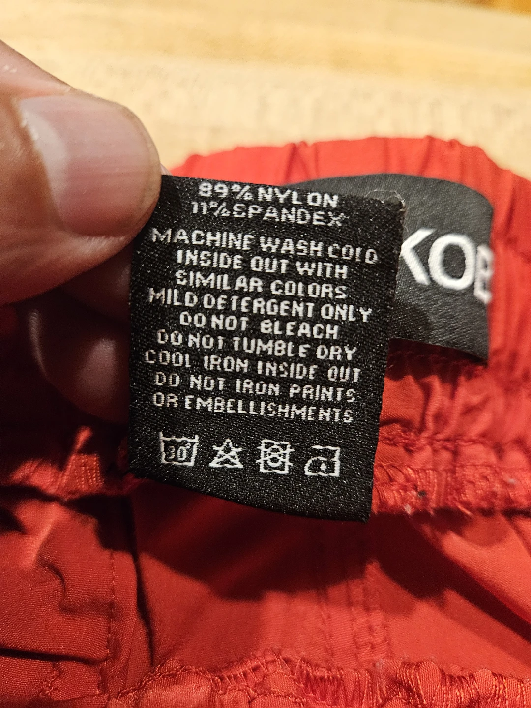 Makobi Red Cargo Shorts Size L - photo 5