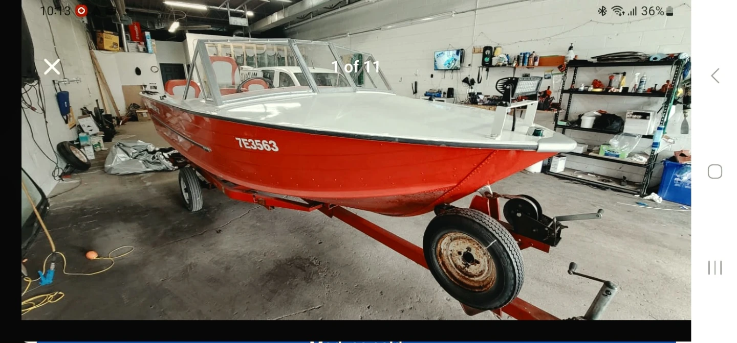 Aluminum Boat with Trailer - photo 2