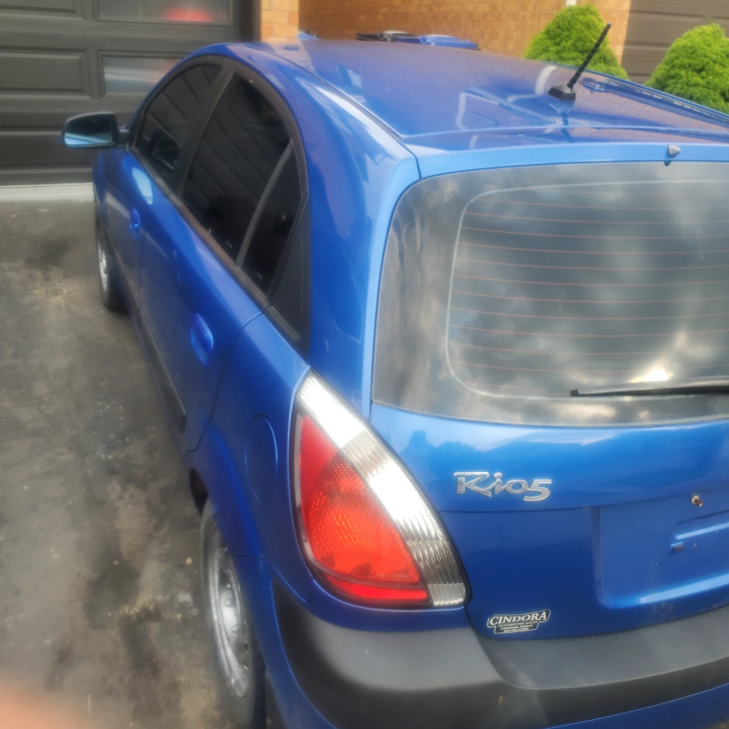 Blue Kia Rio5 - photo 2