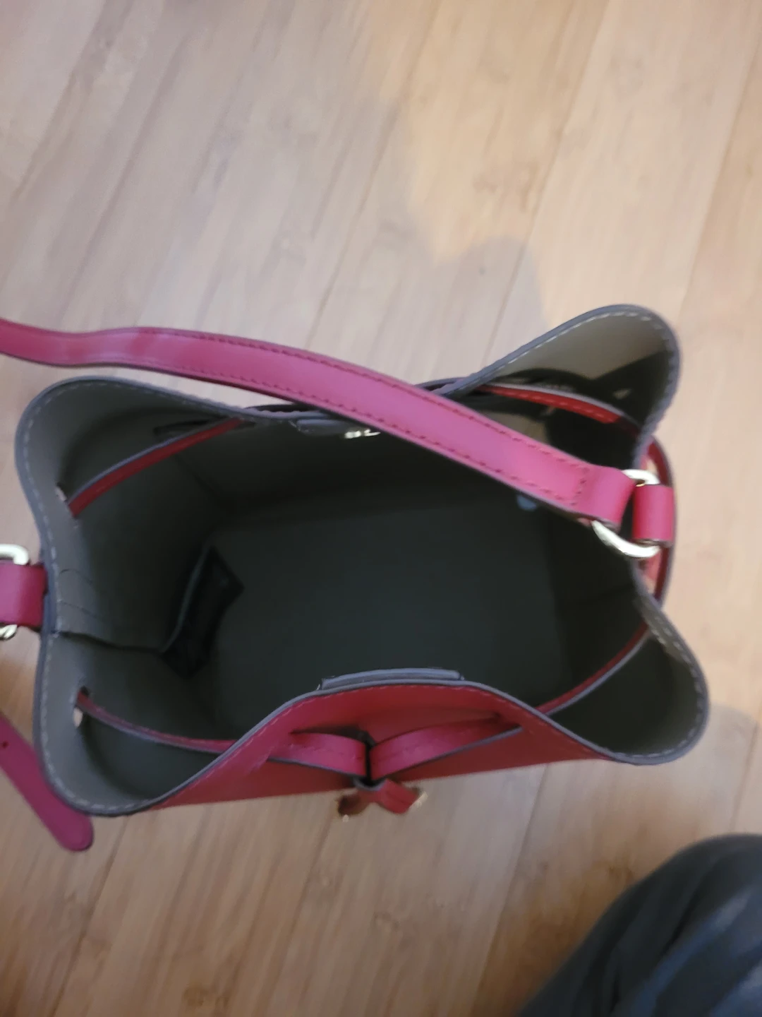 Ralph Lauren Bucket Bag - Red - photo 3