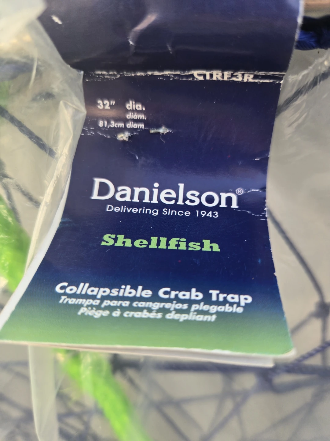 Danielson Collapsible Crab / Shellfish Trap -  3 door - photo 2