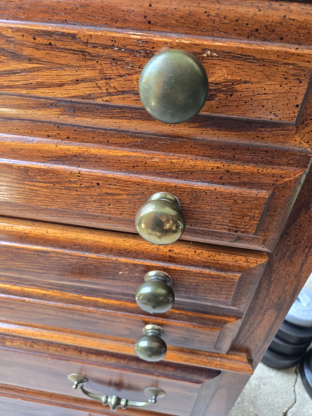 Vintage Lea Furniture 5-Drawer Solid Wood Bedroom Dresser - photo 2